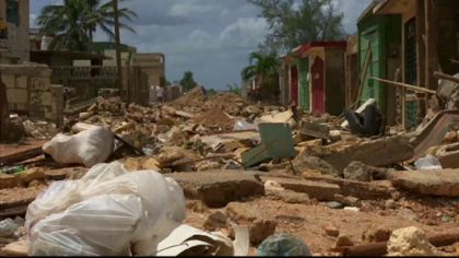 Peisajul sumbru lasat in urma de uraganul Irma. Pagubele sunt insemnate - FOTO Peisajul sumbru lasat in urma de uraganul Irma. Pagubele sunt insemnate - FOTO