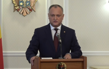 Acuzat ca ar actiona in cardasie cu Plahotniuc, Dodon spune ca liderul PD incearca sa demoleze Presedintia: "Asteptati sa vin la voi la plocon, n-o sa vin!"