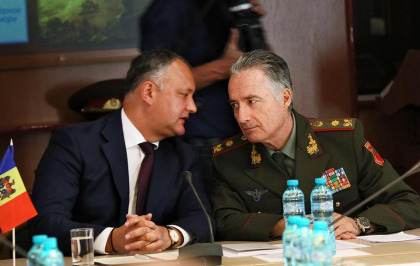 Presedintele are propriul candidat la functia de ministru al Apararii. Este vorba despre Victor Gaiciuc. Dodon: "Nu va place, treaba voastra!"