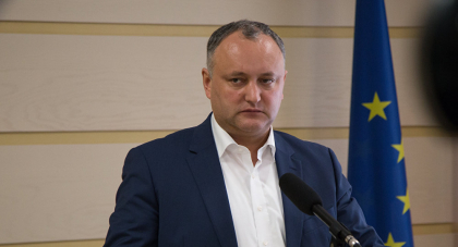Dodon: " CC nu poate desena continuu scenarii comode guvernarii, se va autodiscredita". Reactia presedintelui la sesizarea Guvernului in privinta numirii ministrului Apararii Dodon: " CC nu poate desena continuu scenarii comode guvernarii, se va autodiscredita". Reactia presedintelui la sesizarea Guvernului in privinta numirii ministrului Apararii