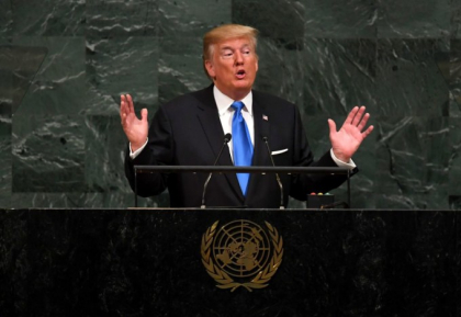 Trump a glumit pe seama socialismului, in cadrul Adunarii Generale ONU Trump a glumit pe seama socialismului, in cadrul Adunarii Generale ONU