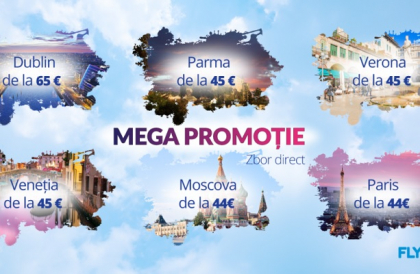Prinde oferta de toamna de la Fly One! Zboara cu doar 40 de EUR spre Europa si Rusia! Prinde oferta de toamna de la Fly One! Zboara cu doar 40 de EUR spre Europa si Rusia!