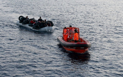 O nava care ducea migranti spre Romania s-a scufundat in Marea Neagra O nava care ducea migranti spre Romania s-a scufundat in Marea Neagra