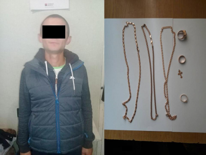 A intrat pe geam si a furat bani si bijuterii, in valoare de peste 50 de mii de lei. Un barbat de 33 de ani, din regiunea transnistreana, retinut pentru furt in proportii deosebit de mari A intrat pe geam si a furat bani si bijuterii, in valoare de peste 50 de mii de lei. Un barbat de 33 de ani, din regiunea transnistreana, retinut pentru furt in proportii deosebit de mari