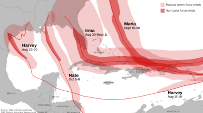 Ophelia, al zecelea uragan format in Atlantic, in acest an Ophelia, al zecelea uragan format in Atlantic, in acest an