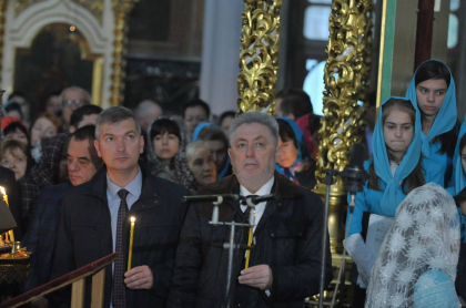 Grozavu si Dodon, la slujba de la Catedrala, de hramul orasului - GALERIE FOTO Grozavu si Dodon, la slujba de la Catedrala, de hramul orasului - GALERIE FOTO