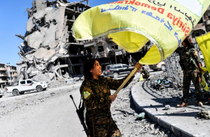 Kurzii si aliatii lor au preluat controlul asupra capitalei ISIS, Raqqa. Peste 3.000 de oameni, ucisi in lupte - FOTO/VIDEO