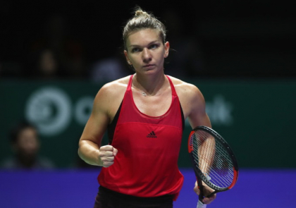 Halep-Garcia: Simona a castigat prima partida la Turneul Campioanelor: 6-4, 6-2 - VIDEO Halep-Garcia: Simona a castigat prima partida la Turneul Campioanelor: 6-4, 6-2 - VIDEO