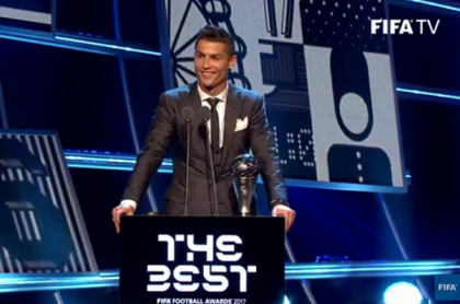 Cristiano Ronaldo - cel mai bun fotbalist din lume in 2017