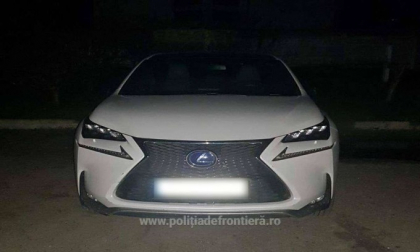 Surpriza de proportii pe care au avut-o politistii romani de frontiera cand au oprit un Lexus la control: la volan se afla un moldovean