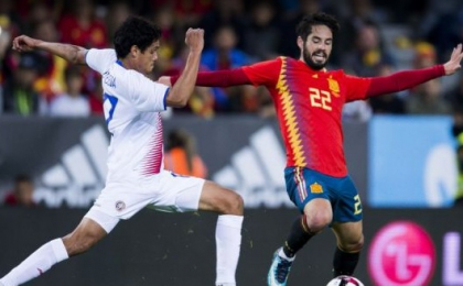 Tiki-taka Spaniei revine! Furia Roja a umilit-o pe Costa Rica intr-un amical, la Malaga - VIDEO