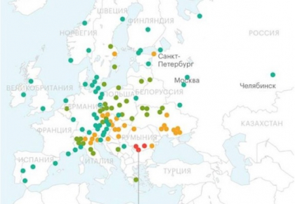 Un ziar rusesc acuza Romania ca radiaza Republica Moldova. Harta publicata in editia de Chisinau