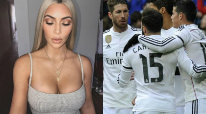 Kim Kardashian, refuzata de unul dintre starurile celor de la Real Madrid. "Nici macar nu ne-am sarutat". Cine este "eroul" care a rezistat farmecelor