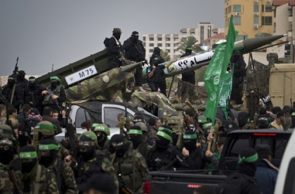 Israelul a bombardat pozitii ale Hamas, ca raspuns la lansarea de rachete din Fasia Gaza Israelul a bombardat pozitii ale Hamas, ca raspuns la lansarea de rachete din Fasia Gaza