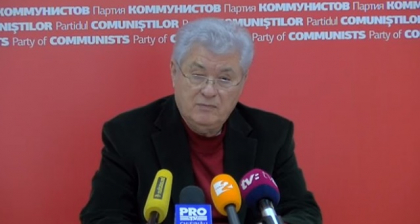 Voronin, despre revenirea lui Leanca, Gaburici si Tanase la Guvern: " Doi au legatura directa cu furtul miliardului, cei doi fosti premieri. Tanase executa comenzi ale regimului la Curtea Constitutionala"
