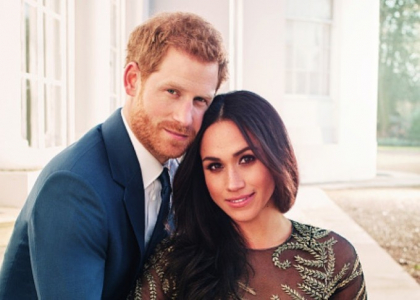 Printul Harry si Meghan Markle au publicat un set de fotografii oficiale care marcheaza logodna lor - GALERIE FOTO