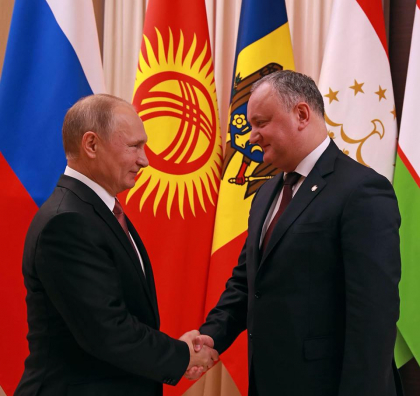 Igor Dodon, felicitat de Vladimir Putin cu ocazia sarbatorilor de iarna. Iata ce i-a urat