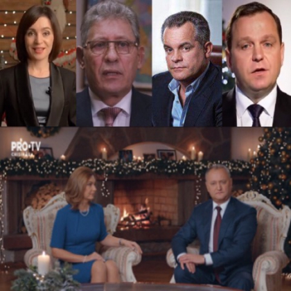 Ce mesaje au transmis politicienii cu ocazia Anului Nou. In premiera seful statului a felicitat moldovenii impreuna cu sotia sa - VIDEO Ce mesaje au transmis politicienii cu ocazia Anului Nou. In premiera seful statului a felicitat moldovenii impreuna cu sotia sa - VIDEO