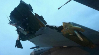 Primele imagini cu "avioanele rusesti distruse in atacul asupra bazei din Latakia, Siria" - FOTO