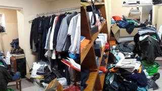 Cei 8 indivizi, care aduceau haine ilegal dintr-o piata din Ucraina si le vindeau la noi in tara, trimisi in judecata. Ar putea sta 10 ani la inchisoare Cei 8 indivizi, care aduceau haine ilegal dintr-o piata din Ucraina si le vindeau la noi in tara, trimisi in judecata. Ar putea sta 10 ani la inchisoare