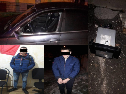 Au spart un BMW si au incercat sa fure din el, insa nu le-a reusit. Vezi cine a chemat politia. Doi minori, retinuti. Risca 4 ani de inchisoare - VIDEO