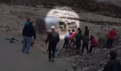 Inundatii grave in nordul Argentinei. O femeie a fost salvata in ultimul moment - FOTO