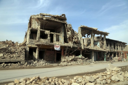 Imagini apocaliptice din Mosul, orasul distrus de razboiul cu Statul Islamic