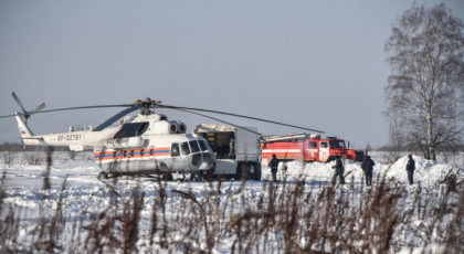 Avionul care s-a prabusit in Rusia, intact in momentul impactului cu solul: a explodat abia dupa ce a atins pamantul
