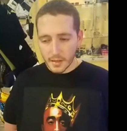 Hot, umilit pe Facebook de catre proprietarul magazinului unde a fost prins la furat - VIDEO
