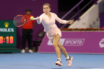 Simona Halep, ironizata dupa primul meci in echipamentul Nike roz - FOTO