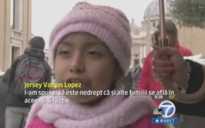 Papa Francisc si Barack Obama au indeplinit dorinta unei fetite din America. Ce au facut cei doi pentru familia ei Papa Francisc si Barack Obama au indeplinit dorinta unei fetite din America. Ce au facut cei doi pentru familia ei