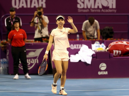 Simona Halep - Catherine Bellis, 6-0, 6-4. Romanca a ajuns in semifinale la Doha si poate redeveni nr. 1 WTA