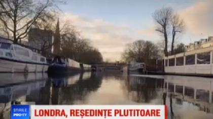Tot mai multi londonezi aleg sa locuiasca pe apa. Pretul la care se ridica barca transformata in casa