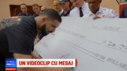 Rapperul Drake a donat 1 milion de dolari si a filmat reactiile oamenilor - VIDEO