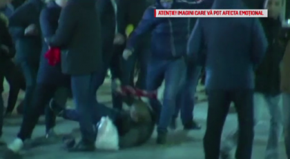 Incaierari pe un stadion din Spania, inaintea unui meci. Un politist a murit