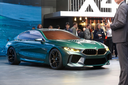 Arata de o suta de ori mai bine in realitate. Noul M8 Gran Coupe este fara indoiala conceptul momentului - GALERIE FOTO