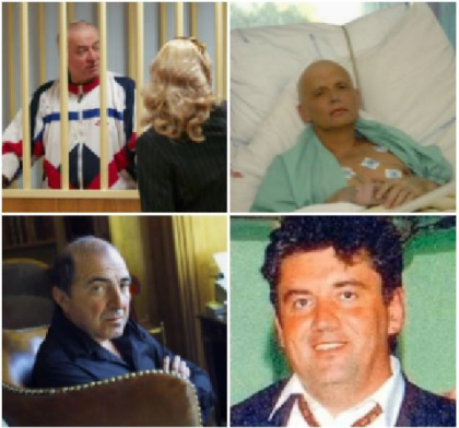 Lista terifianta a adversarilor lui Putin, morti in conditii suspecte, in Marea Britanie - GALERIE FOTO