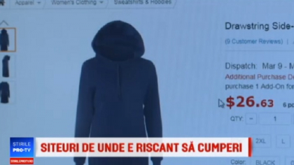 Site-ul care a pacalit zeci de romani. O femeie a comandat un TV si a primit pixuri Site-ul care a pacalit zeci de romani. O femeie a comandat un TV si a primit pixuri