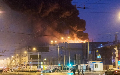 Zi de doliu national in Rusia, dupa incendiul din Kemerovo unde 64 de oameni si-au pierdut viata