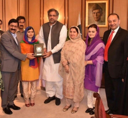 Malala, la prima vizita in Pakistan de cand a fost impuscata in cap de talibani: " Nu pot sa cred"