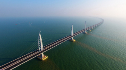 China va inaugura cel mai lung pod maritim din lume - VIDEO China va inaugura cel mai lung pod maritim din lume - VIDEO