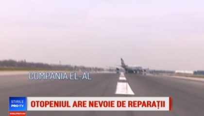 Avioanele mari ar putea evita Aeroportul Otopeni. Asfaltul se rupe in timpul decolarilor Avioanele mari ar putea evita Aeroportul Otopeni. Asfaltul se rupe in timpul decolarilor
