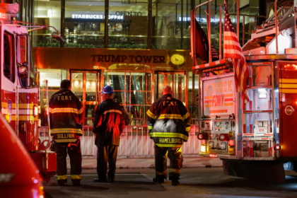 Incendiu la Trump Tower, in New York. Un mort si patru pompieri raniti Incendiu la Trump Tower, in New York. Un mort si patru pompieri raniti