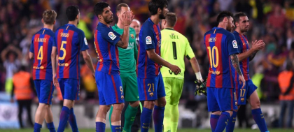 Barca out din Liga Campionilor. Lovitura de imagine, dar si gaura in buget. Suma pe care o pierde Barcelona dupa dezastrul de pe Olimpico. Celor de la Roma nu le veneau sa creada. A fost nebunie dupa ultimul fluier - VIDEO Barca out din Liga Campionilor. Lovitura de imagine, dar si gaura in buget. Suma pe care o pierde Barcelona dupa dezastrul de pe Olimpico. Celor de la Roma nu le veneau sa creada. A fost nebunie dupa ultimul fluier - VIDEO