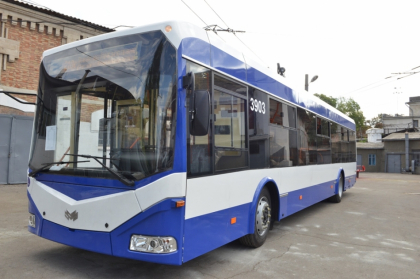 O noua linie de troleibuze, in Chsinau. Va circula pana in orasul Sangera. Cand va transporta pasageri