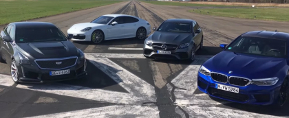 Cele mai tari sedanuri de clasa mare si-au dat intalnire pe pista. Care a ajuns primul la 300 de km/h - VIDEO Cele mai tari sedanuri de clasa mare si-au dat intalnire pe pista. Care a ajuns primul la 300 de km/h - VIDEO