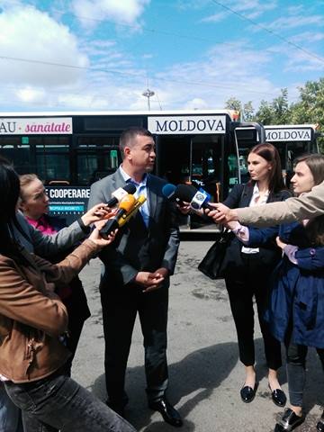 URMARESTE LIVE. Prezentarea autobuzelor donate de Primaria municipiului Bucuresti