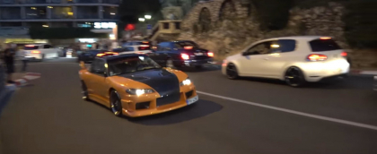 Cele mai tari masini de pe sosea s-au aflat zilele trecute la Monaco. Printre ele si un Nissan misterios din Romania - VIDEO