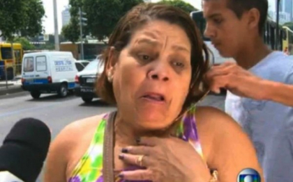 O femeie din Brazilia este jefuita LIVE, la TV, in timp ce dadea un interviu despre nesiguranta din oras. VIDEO