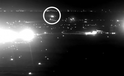 Momentul in care un avion al Air Canada a trecut peste extrem de aproape peste alte 4 avioane, pe aroportul din San Francisco